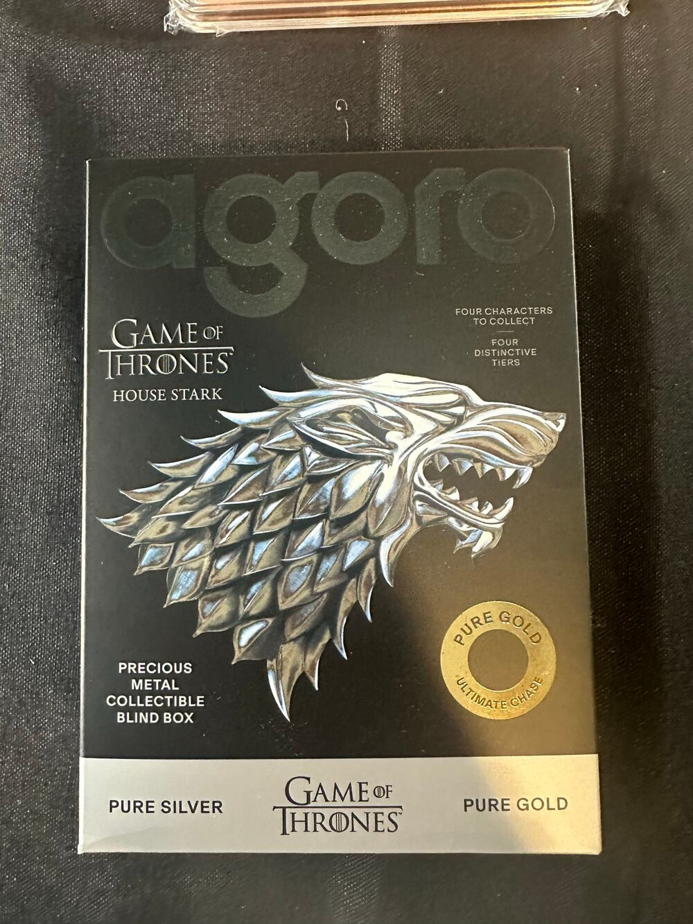 2026 Agoro Game of Thrones Sansa Stark 5g Silver Foil Tier 1 0875/1200